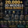 il_fullxfull.8217437455_sq85.jpg Ultimate STL Bundle | 20,000+ Printable Models for FDM & Resin Printers