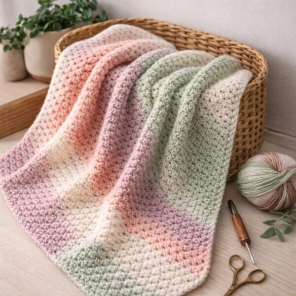 il_fullxfull.8235351522_7hbd.jpg Crochet Baby Blanket Patterns Bundle | Waffle Stitch, One Skein Afghan (PDF Download)