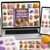 1000+ Crochet Pattern Bundle PDF | Amigurumi, Toys, Blankets, Bags, Christmas & Baby Crochet | Instant Download