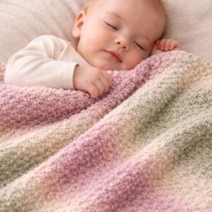 Crochet Baby Blanket Patterns Bundle | Waffle Stitch, One Skein Afghan (PDF Download)