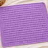 Crochet Baby Blanket Pattern | Easy Textured Blanket PDF | Beginner Crochet Pattern | Ridge & Eyelet Stitch