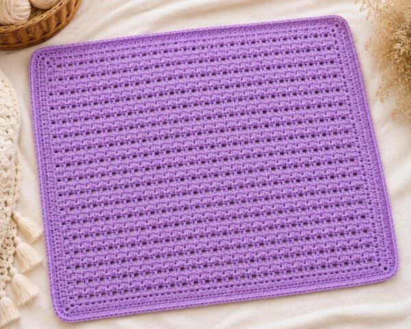 il_fullxfull.8367168382_84ch.jpg Crochet Baby Blanket Pattern | Easy Textured Blanket PDF | Beginner Crochet Pattern | Ridge & Eyelet Stitch