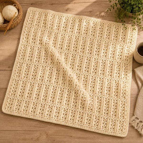 il_fullxfull.8371154924_bogc.jpg Staggered Rib Crochet Blanket Pattern | Textured Throw, Baby to Adult Sizes (Digital Download)