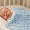 il_fullxfull.8388199658_n6vk.jpg Cozy Shell Stitch Baby Blanket Crochet Pattern PDF | Beginner Friendly Striped or Solid Tutorial