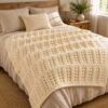il_fullxfull.8419035579_hpyn.jpg Staggered Rib Crochet Blanket Pattern | Textured Throw, Baby to Adult Sizes (Digital Download)