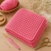 Easy Baby Blanket Crochet Pattern, Lemon Peel Stitch, Beginner PDF (Instant Download)