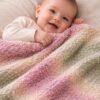 One Skein Crochet Blanket Pattern | Beginner Friendly  | Easy Baby Pattern | Modern Throw PDF