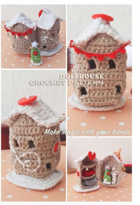 Dollhouse Crochet Pattern Dollhouse Crochet Pattern